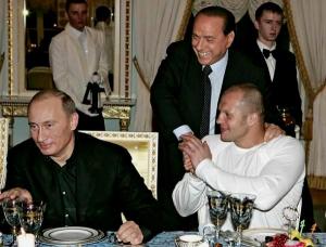 "Fedor, Putin, Silvio Berlusconi"